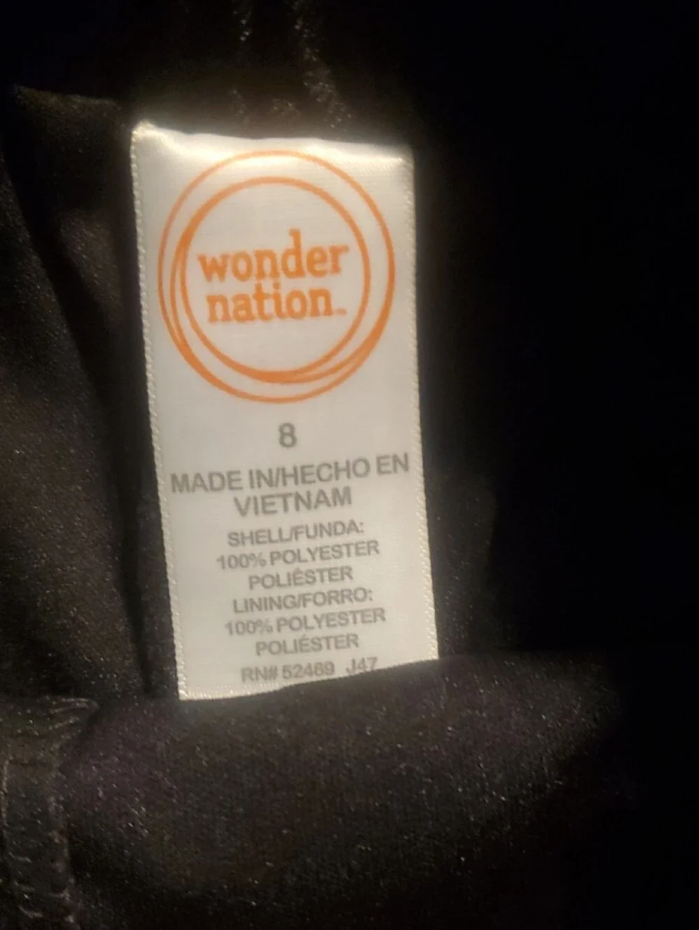 wonder nation Black Pleated Skort And Shirt - School Uniform Bottom